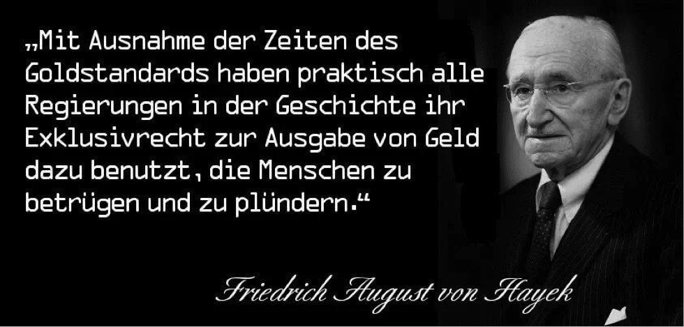 Hayek - Ende des Wohlstands